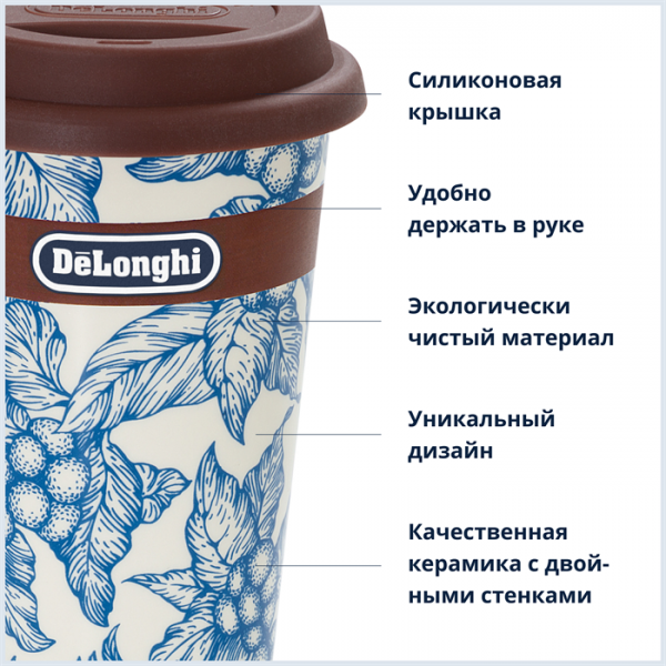 Термокружка DeLonghi DLSC064